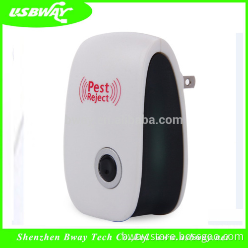Children portable ultrasonic electromagnetic pest repeller with electronic plug outdoor pest and animal repeller